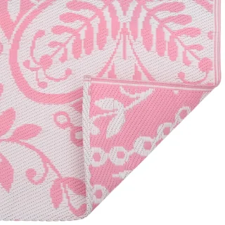 vidaXL Buitenkleed ARAKIL 160x230 cm roze