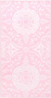 vidaXL Buitenkleed ARAKIL 160x230 cm roze