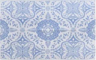 vidaXL Buitenkleed ARAKIL 190x290 cm babyblauw