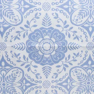 vidaXL Buitenkleed ARAKIL 190x290 cm babyblauw