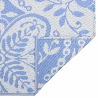 vidaXL Buitenkleed ARAKIL 190x290 cm babyblauw