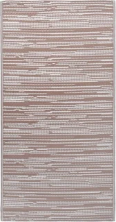 vidaXL Buitenkleed ARAKIL 190x290 cm Bruin