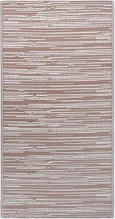 vidaXL Buitenkleed ARAKIL 190x290 cm Bruin
