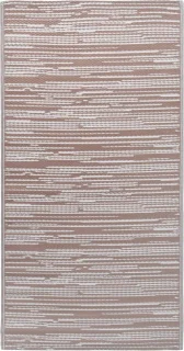 vidaXL Buitenkleed ARAKIL 190x290 cm Bruin