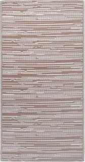 vidaXL Buitenkleed ARAKIL 190x290 cm Bruin