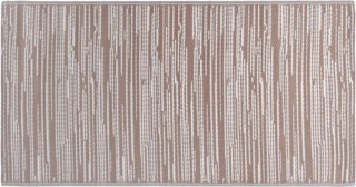 vidaXL Buitenkleed ARAKIL 190x290 cm Bruin