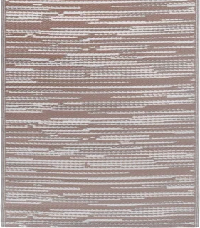 vidaXL Buitenkleed ARAKIL 190x290 cm Bruin