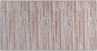 vidaXL Buitenkleed ARAKIL 190x290 cm Bruin