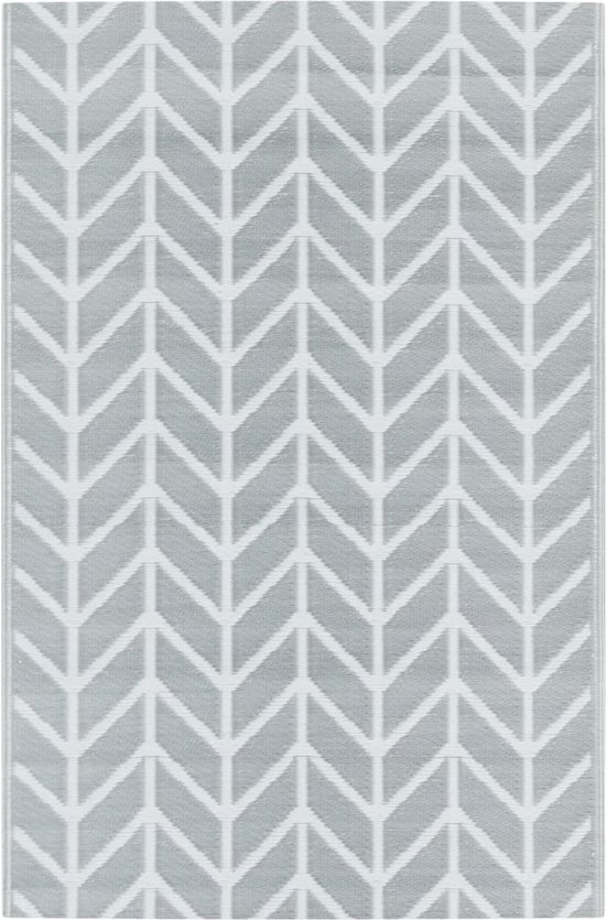 vidaXL Buitenkleed ARAKIL 190x290 cm Grijs review