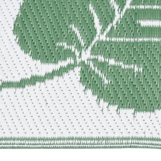 vidaXL Buitenkleed ARAKIL 190x290 cm groen