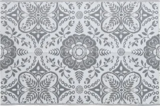 vidaXL Buitenkleed ARAKIL 190x290 cm lichtgrijs