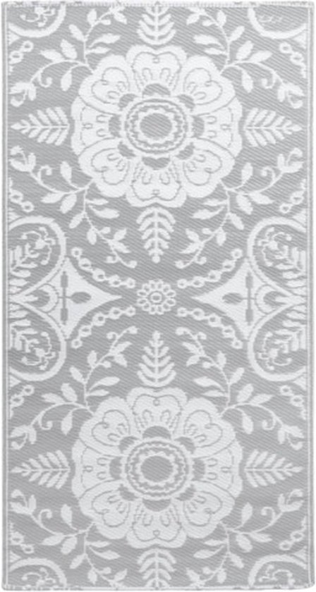 vidaXL Buitenkleed ARAKIL 190x290 cm lichtgrijs review