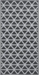 vidaXL Buitenkleed ARAKIL 190x290 cm zwart