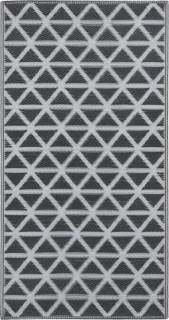 vidaXL Buitenkleed ARAKIL 190x290 cm zwart