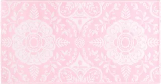 vidaXL Buitenkleed ARAKIL 80x150 cm roze