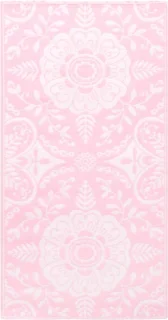 vidaXL Buitenkleed ARAKIL 80x150 cm roze
