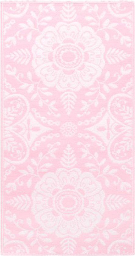 vidaXL Buitenkleed ARAKIL 80x150 cm roze review