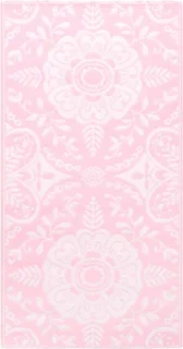 vidaXL Buitenkleed ARAKIL 80x150 cm roze