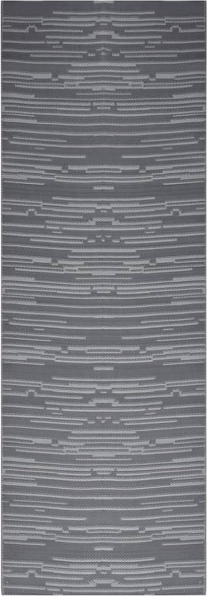 De vidaXL Buitenkleed ARAKIL 80x250 cm Antraciet in één oogopslag