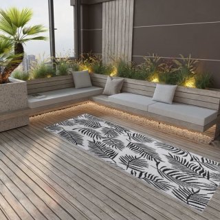 vidaXL Buitenkleed ARAKIL 80x250 cm zwart review