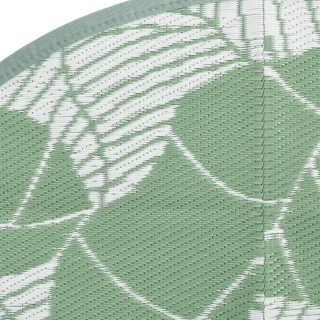 vidaXL Buitenkleed ARAKIL Ø120 cm Groen