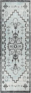vidaXL Buitenkleed platgeweven 80x150 cm geel