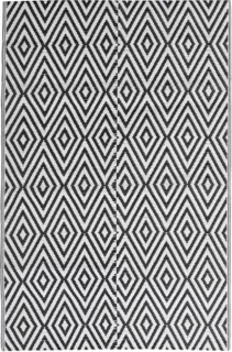 vidaXL Buitenkleed Polypropyleen 140x200 cm Zwart
