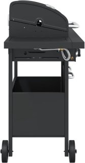 Wat vinden we goed aan de vidaXL Gasbarbecue 4-branders zwart