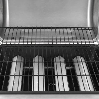 Wat vinden we goed aan de vidaXL Gasbarbecue 4 branders zwart/zilver