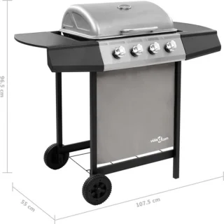 vidaXL Gasbarbecue