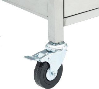 Wat vinden we goed aan de vidaXL Gasbarbecue roestvrij staal zilverkleurig