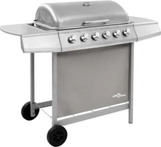 vidaXL Gasbarbecue zilver review