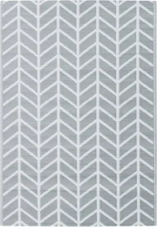 vidaXL Jacquard Tuintapijt 160x230 cm Grijs