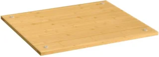 vidaXL Kookplaatafdekking bamboe 50x56x1,5 cm