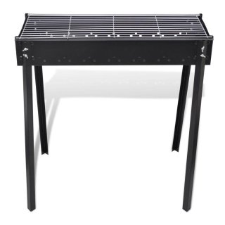 Wat vinden we goed aan de vidaXL Staande vierkante houtskoolbarbecue 75x28 cm