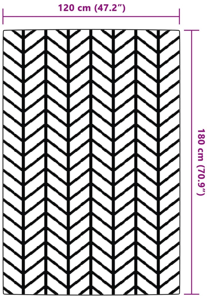 Wat vinden we goed aan de vidaXL Tuinkleed Arakil 120x180 cm grijs