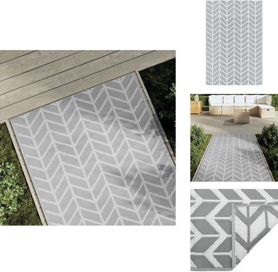 vidaXL Tuinkleed Arakil 120x180 cm grijs review