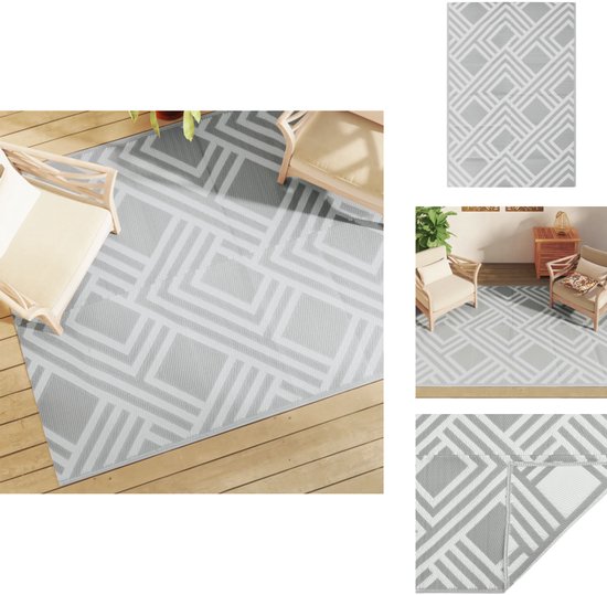 vidaXL Tuinkleed ARAKIL 160x230 cm grijs review