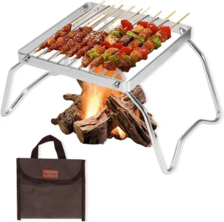 Vouwbaar RVS grillrek