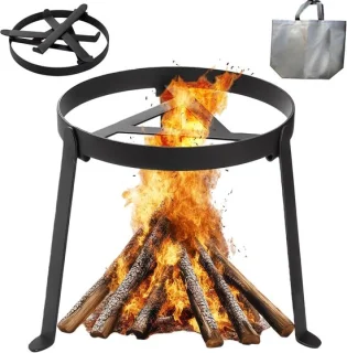 Vouwbare campinggrill met tripod en opbergtas