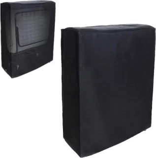 Vouwbedhoes Zwart 85x33x107 cm