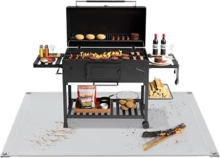 Vuurvaste grillmat 87cm x 87cm