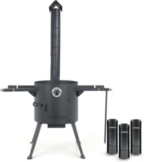 Wokpan 36 cm - Zwart
