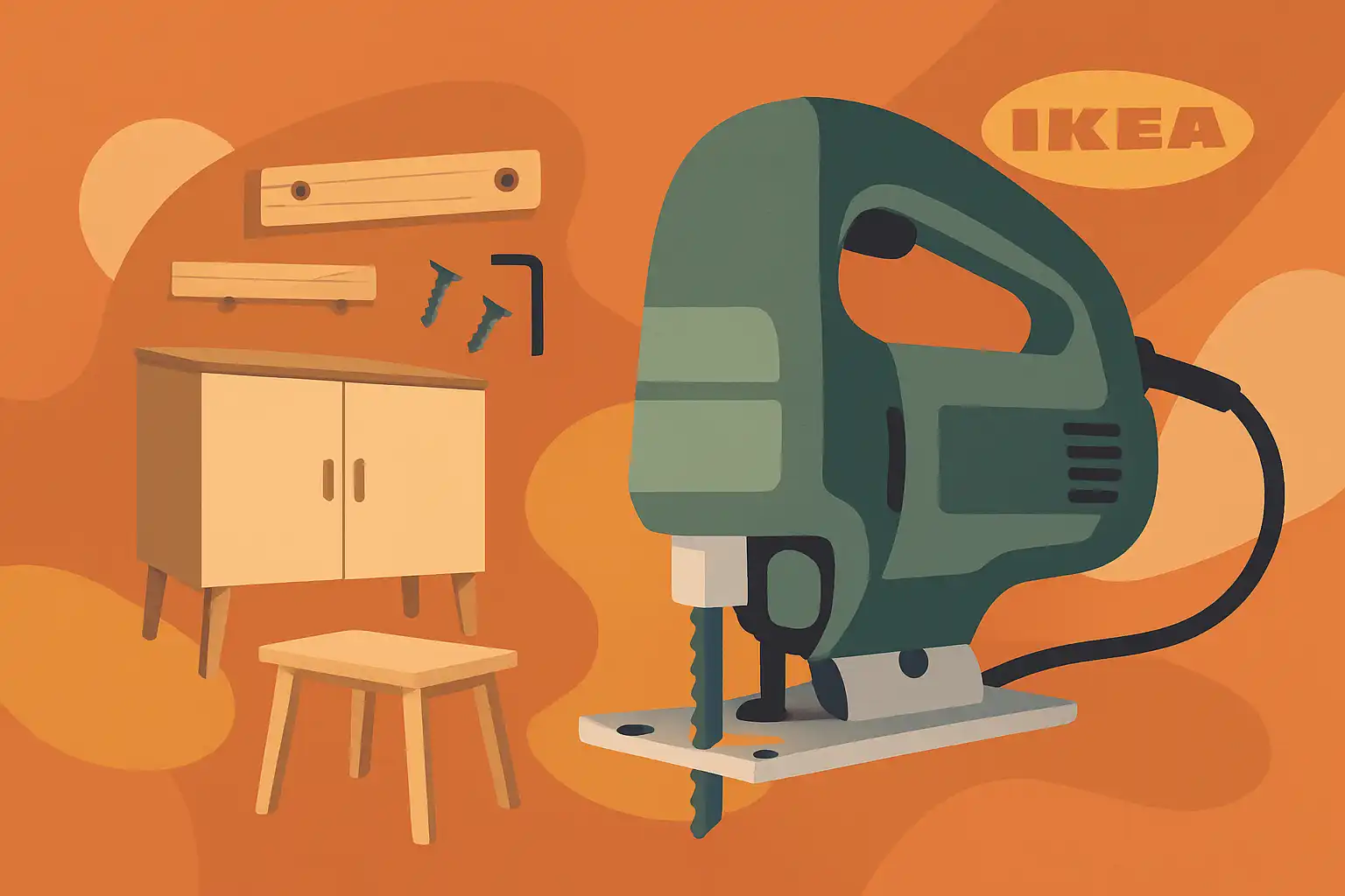 Budget IKEA-hacks die je eenvoudig met een decoupeerzaag maakt