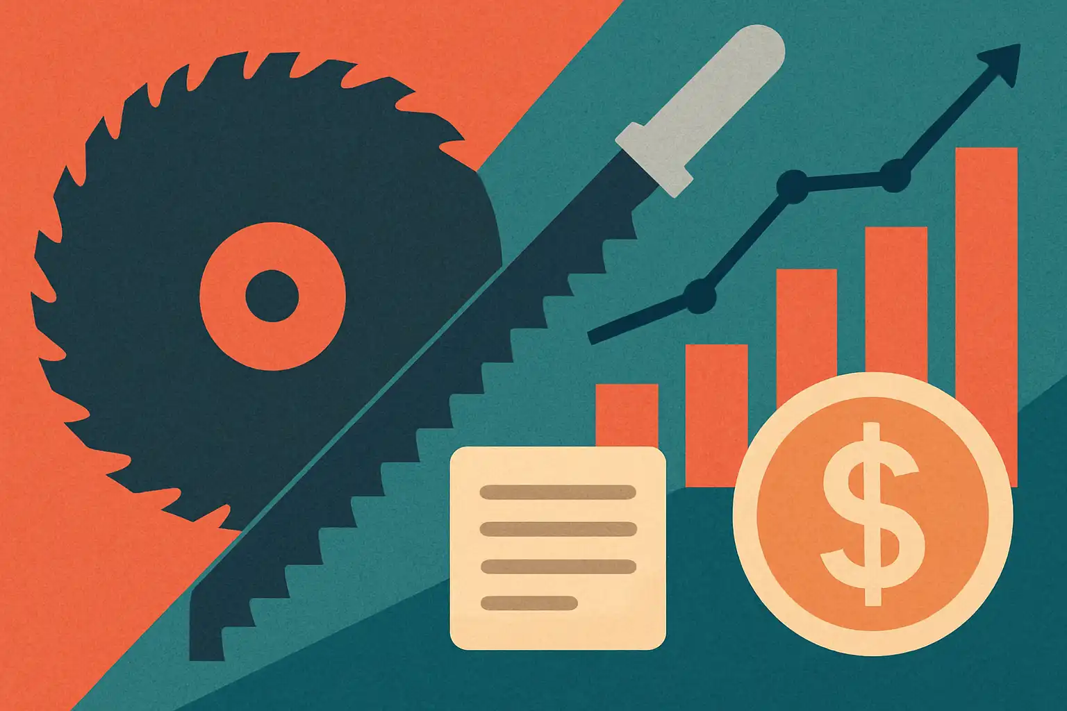 De verborgen kost van zaagbladen: zo bereken je de prijs per snede en bespaar je op elk project