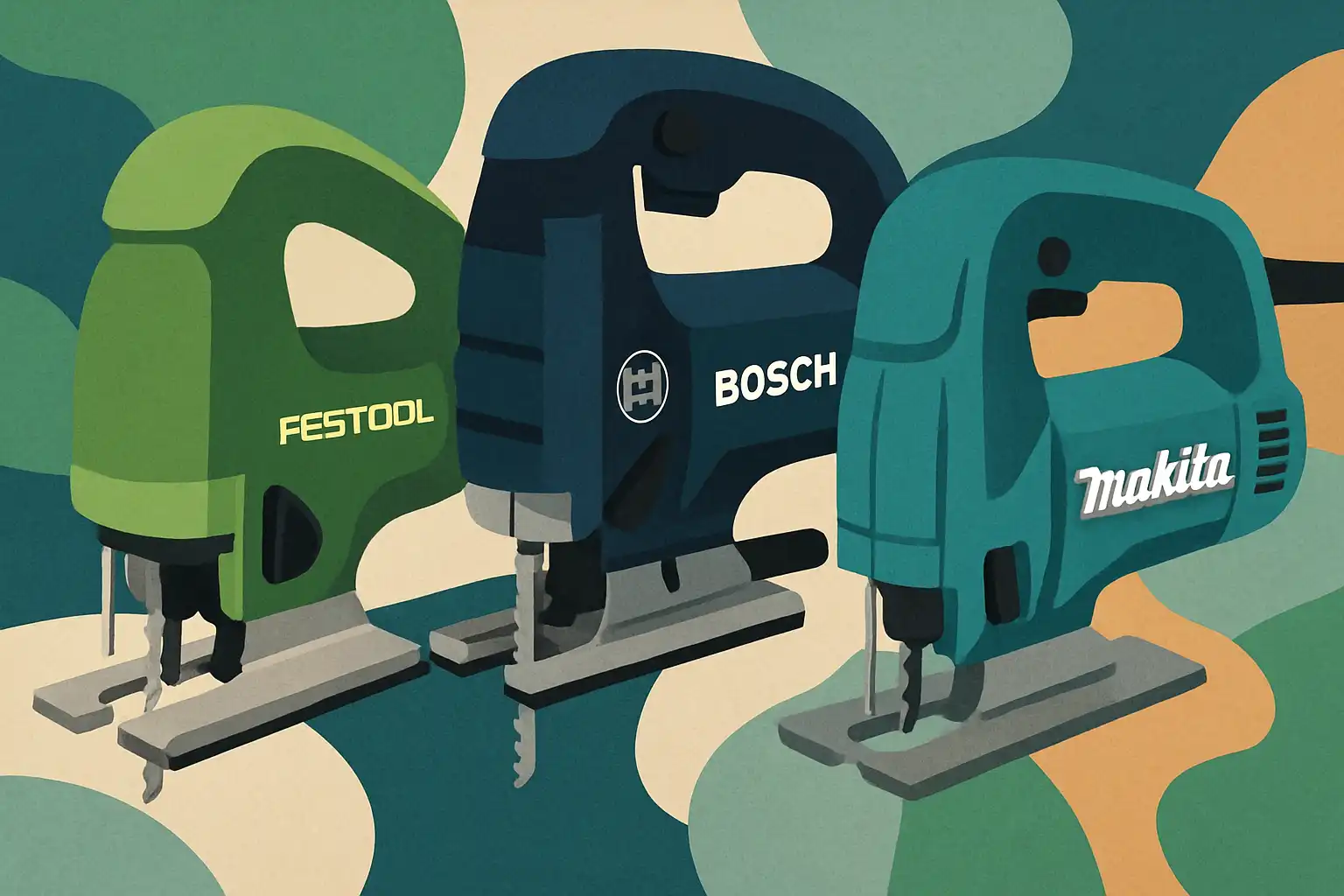 Festool vs bosch vs makita: de ultieme battle in high-end decoupeerzagen