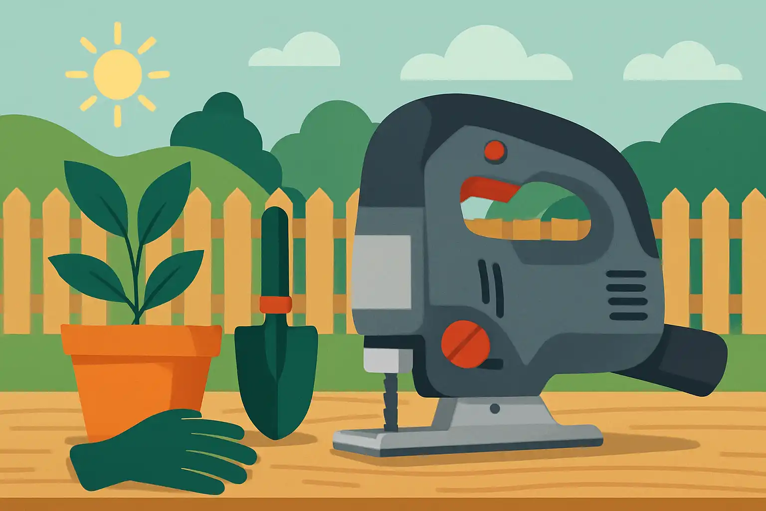 Maak je tuin zomerproof: 7 slimme buitenprojecten met de decoupeerzaag