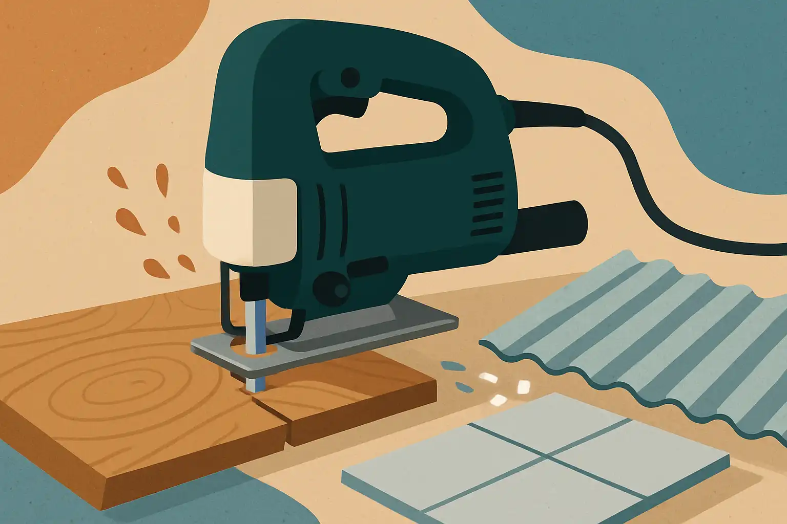 Onverwachte materialen die je wél met een decoupeerzaag kunt bewerken (en hoe je het veilig doet)