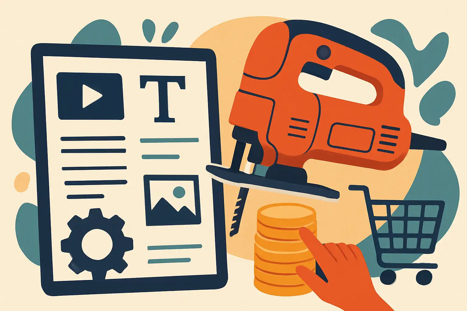 Start een succesvolle online cursus rond je decoupeerzaag: van content maken tot betalende leden