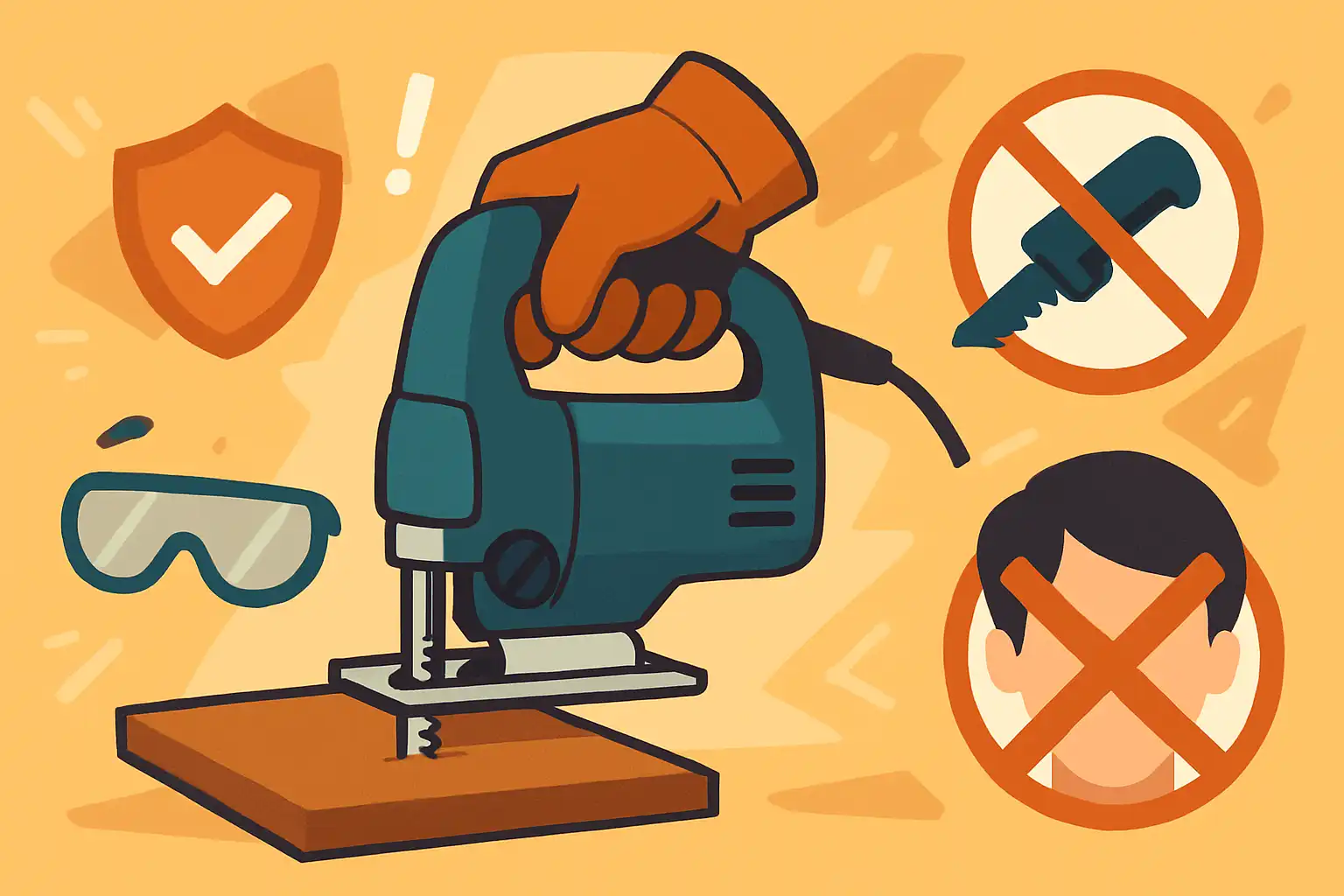 Veilig werken met de decoupeerzaag: de meest gemaakte fouten en hoe je ze voorkomt